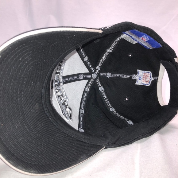 Pittsburgh Steelers 2004 AFC NORTH DIVISION CHAMPS adjustable Hat Cap NFL - Picture 7 of 11